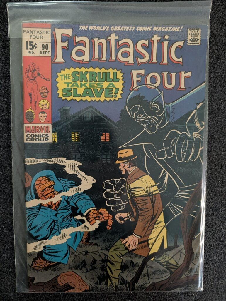 Fantastic Four #90 front cover