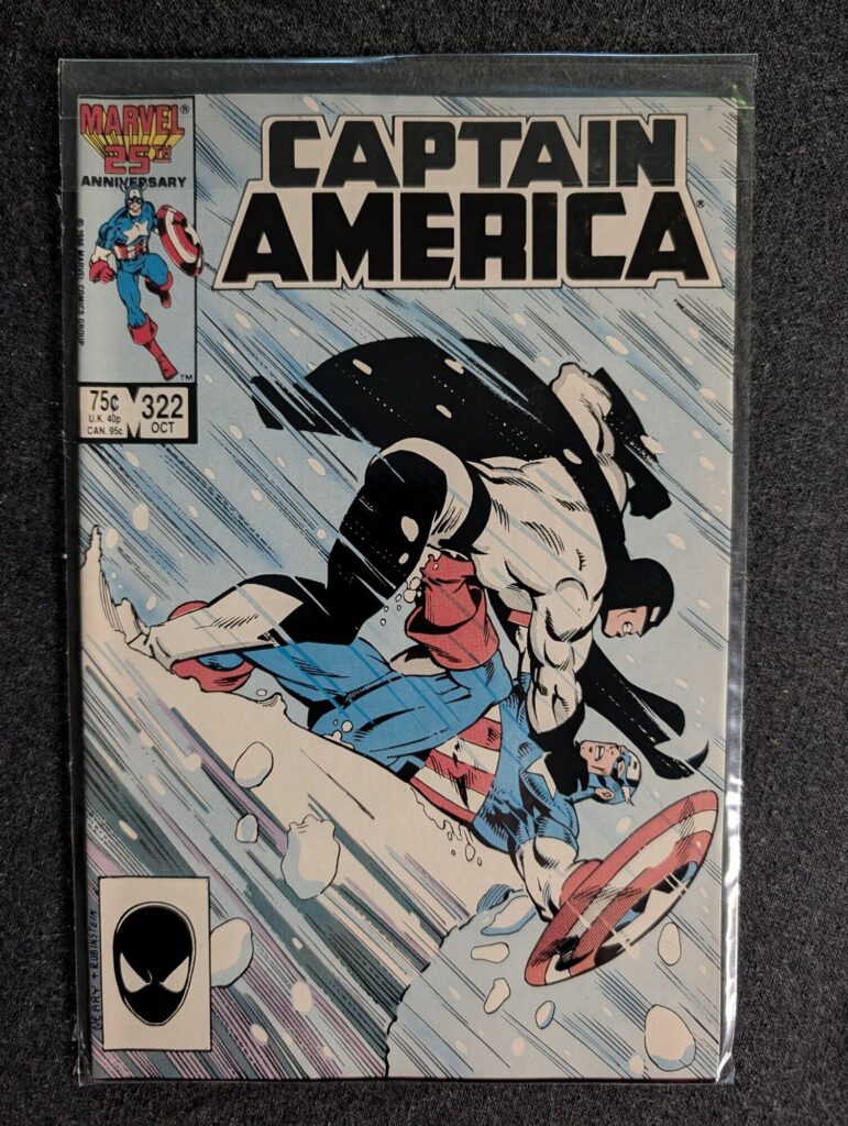 Captain America #322 front cover