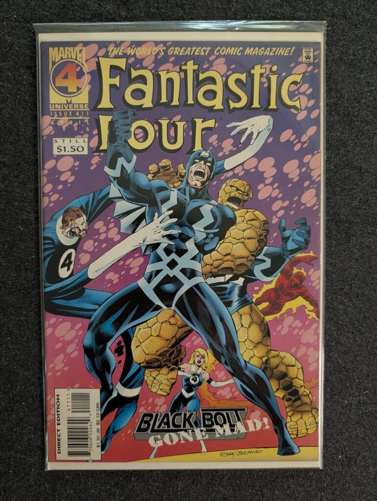 Fantastic Four #411 front cover