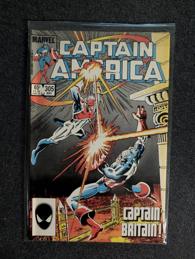 Captain America #305 front cover