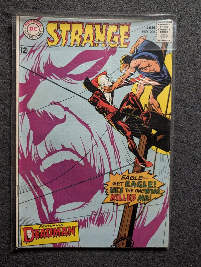 Strange Adventures #208 front cover