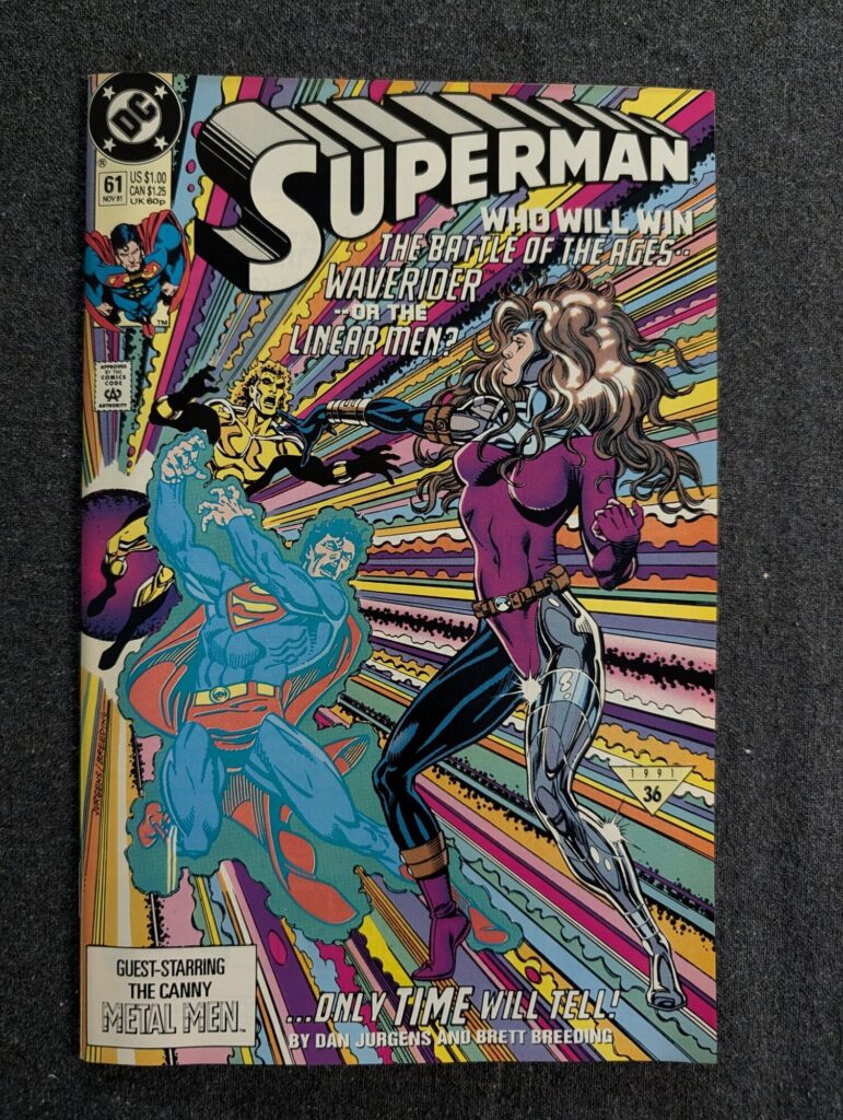 Superman #61 front cover