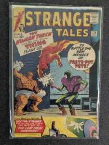 Strange Tales #124 front cover