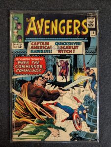 The Avengers #18 front cover