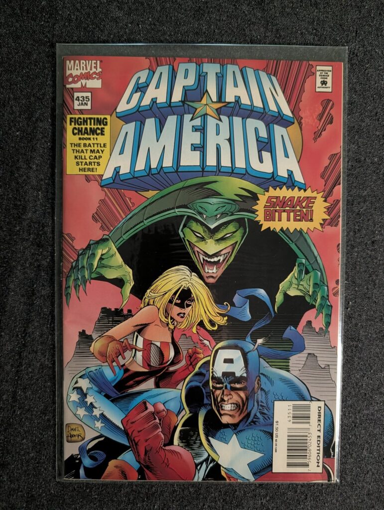 Captain America #435 front cover