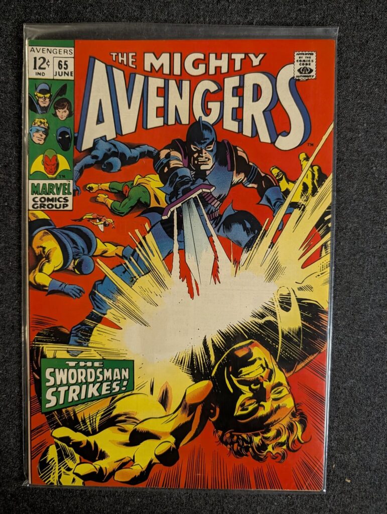 The Avengers #65 front cover