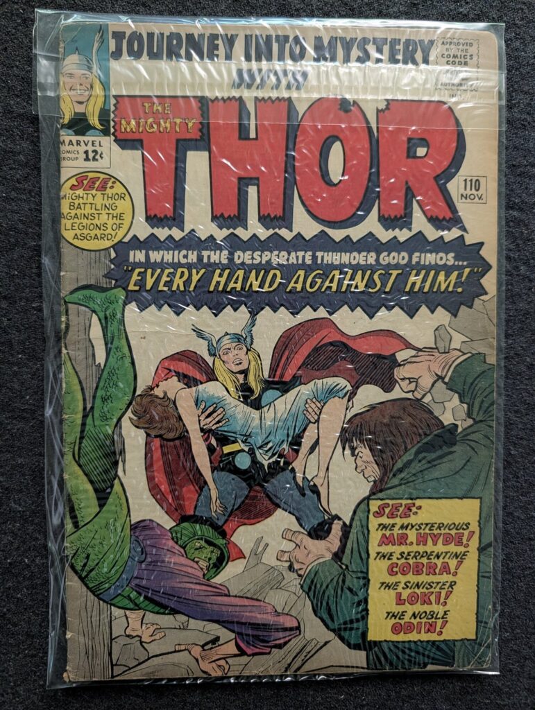 Journey Into Mystery #110 front cover