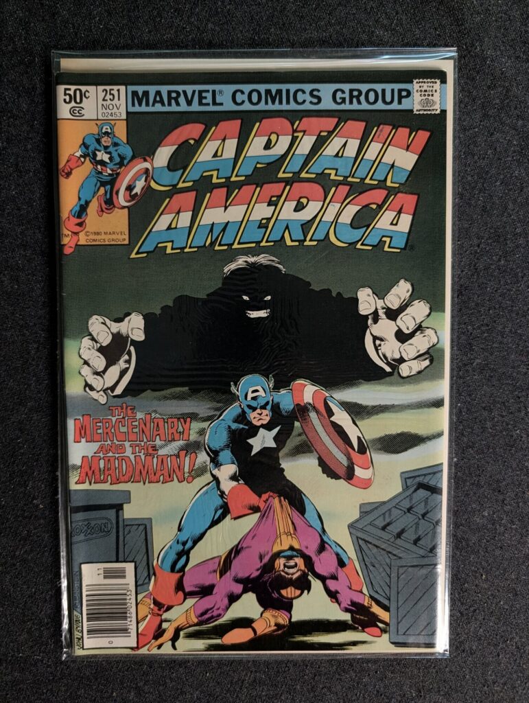 Captain America #251 front cover