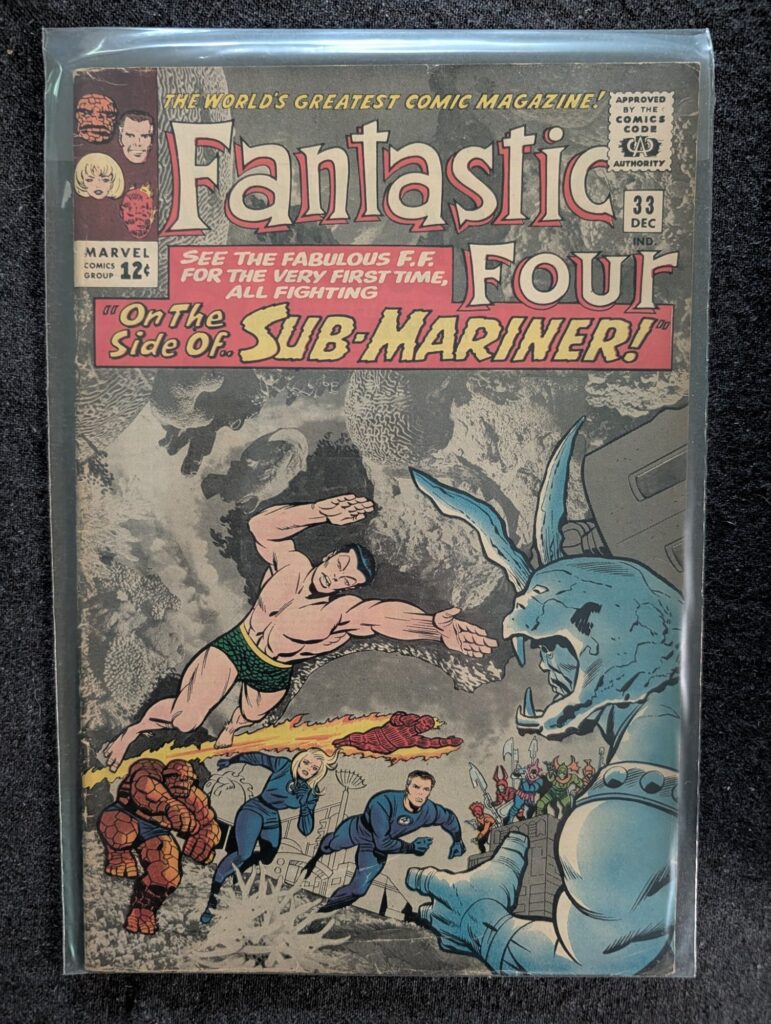 Fantastic Four #33 front cover