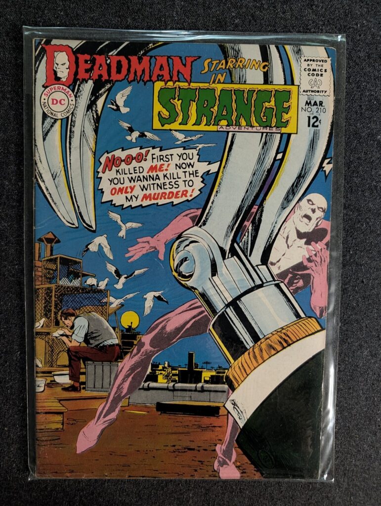 Strange Adventures #210 front cover
