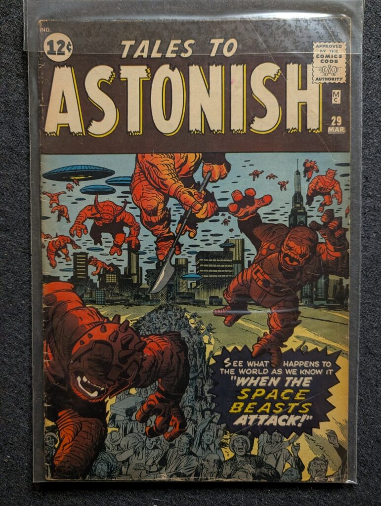 Tales to Astonish #29 front cover