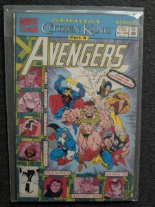 Avengers Annual #21 front cover