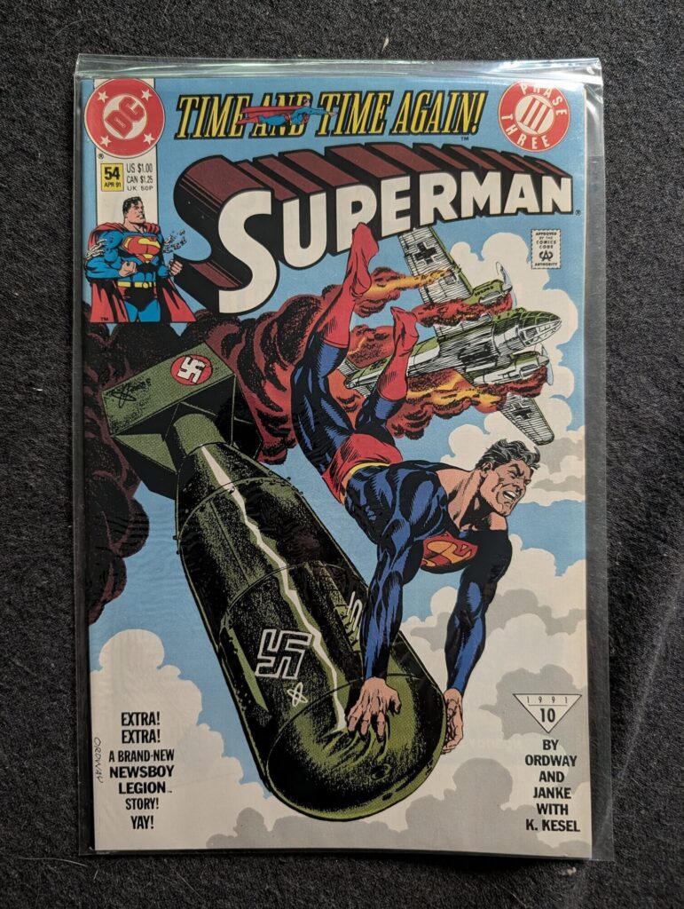 Superman #54 front cover