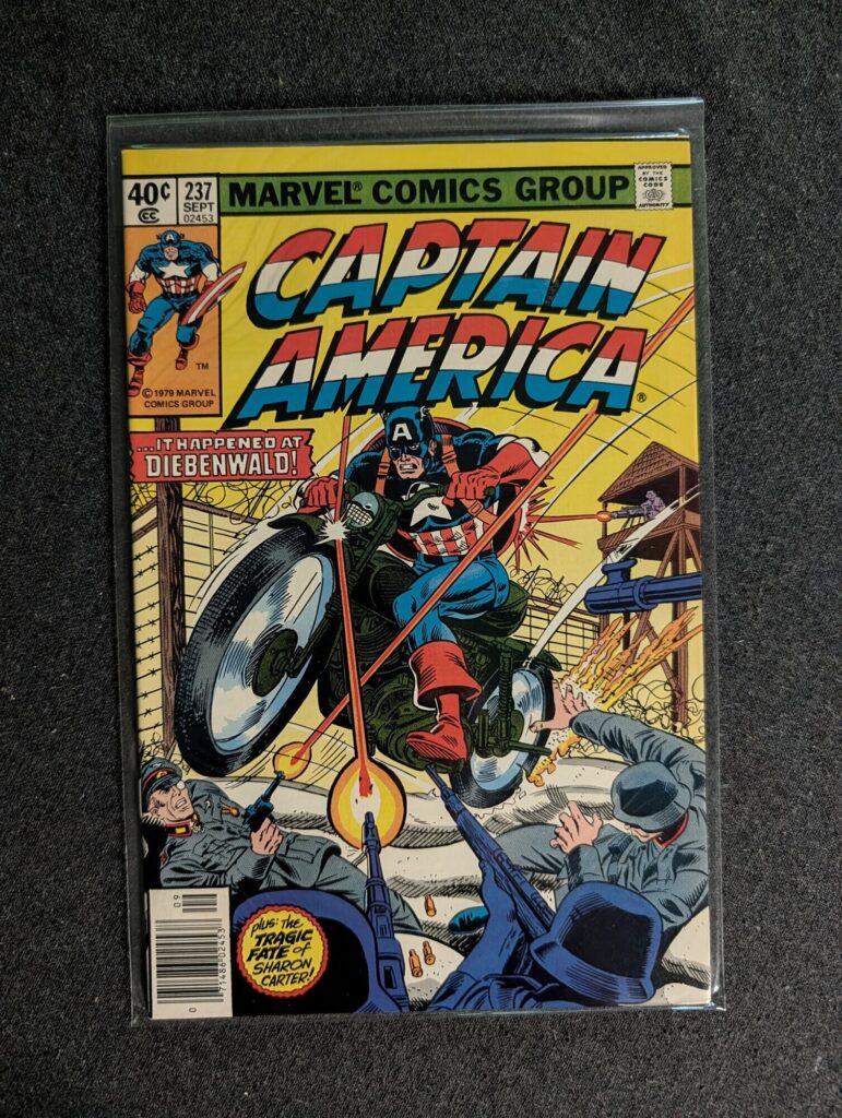 Captain America #237 front cover