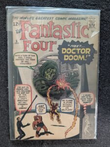 Fantastic Four #5 front cover