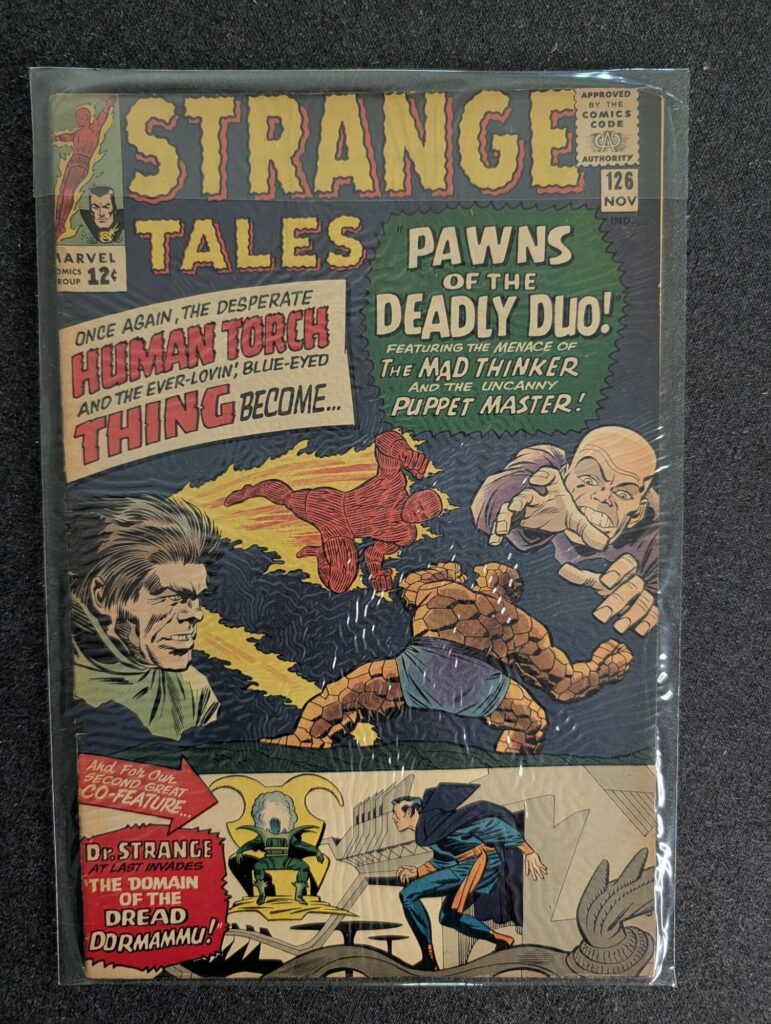 Strange Tales #126 front cover
