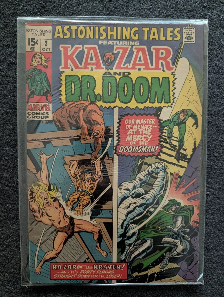 Astonishing Tales #2 front cover