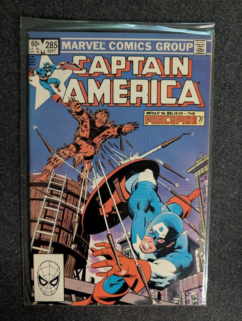 Captain America #285 front cover