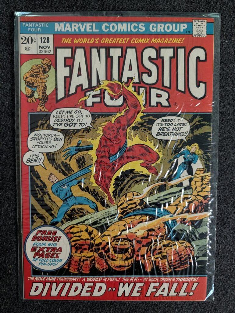 Fantastic Four #128 front cover