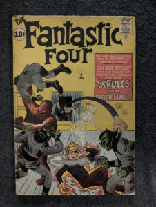 Fantastic Four #2 front cover