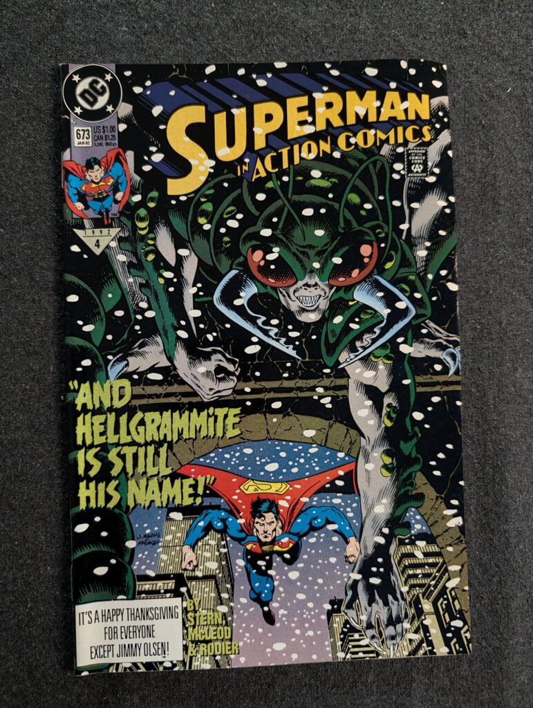 Action Comics #673 front cover