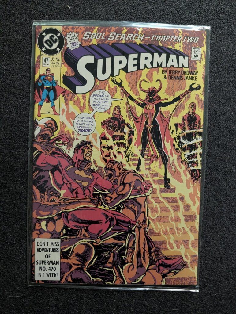 Superman #47 front cover