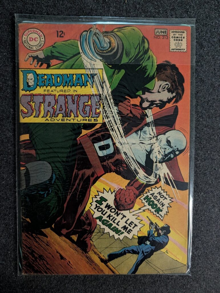 Strange Adventures #212 front cover