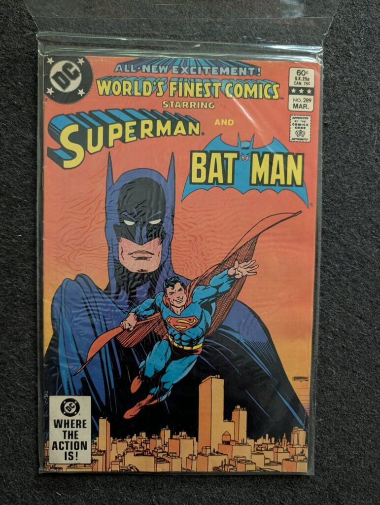 World's Finest Comics #289 front cover