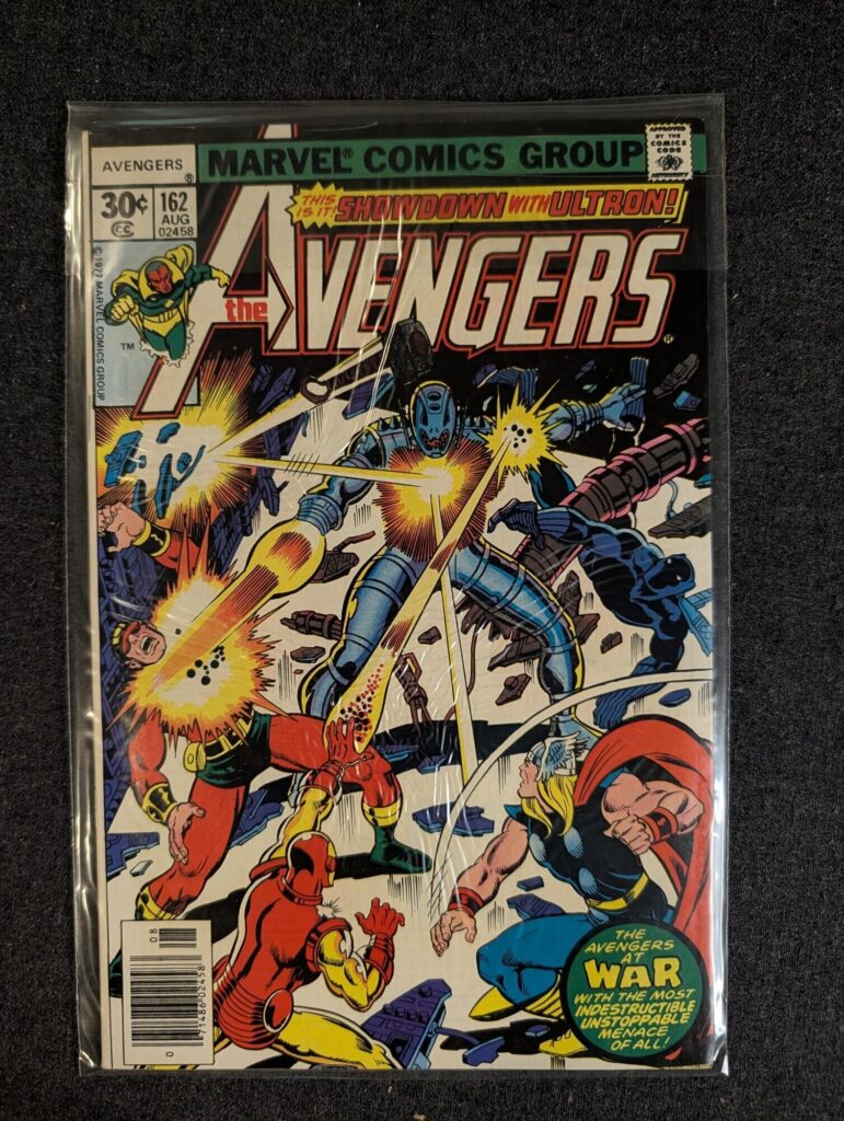 The Avengers #162 front cover