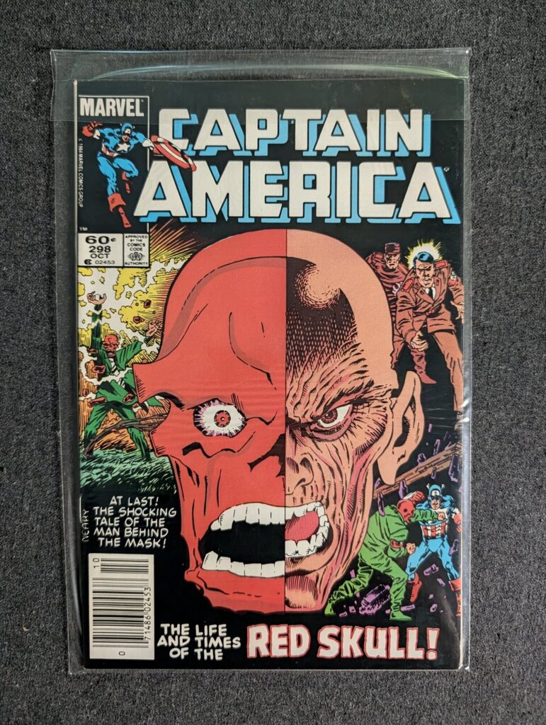Captain America #298 front cover