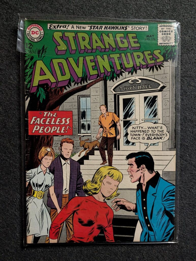 Strange Adventures #176 front cover
