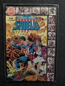 Lancelot Strong, The Shield #1 front cover