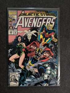 Avengers #345 front cover