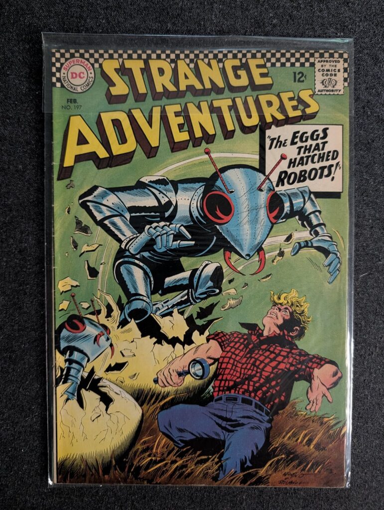 Strange Adventures #197 front cover