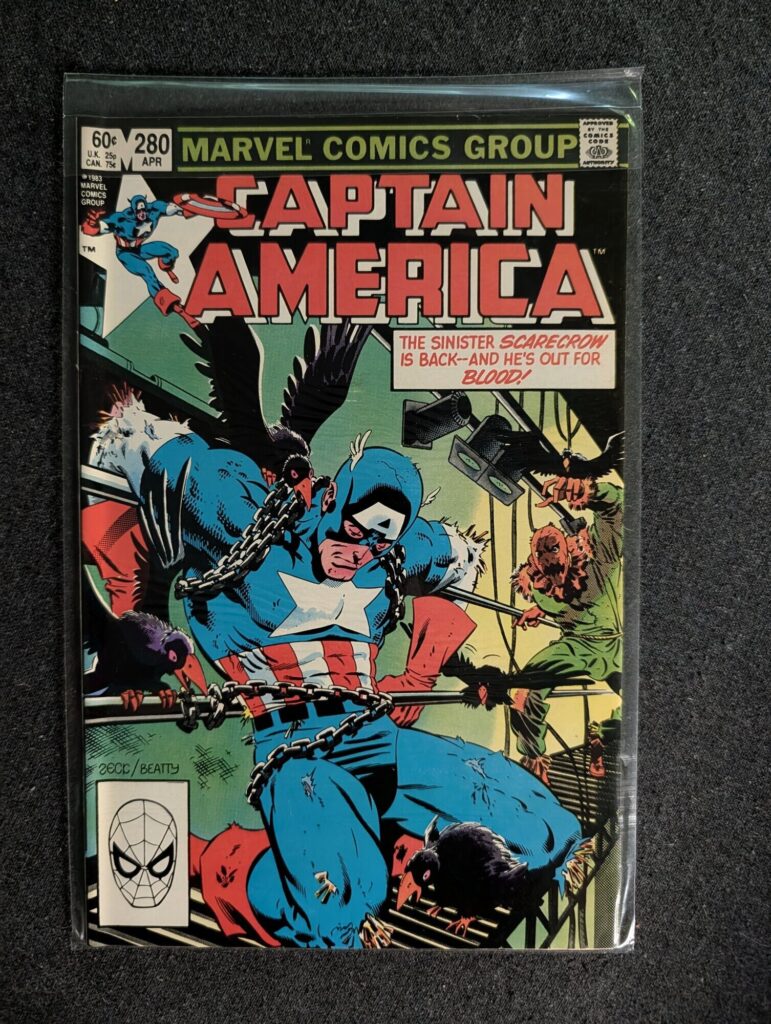 Captain America #280 front cover