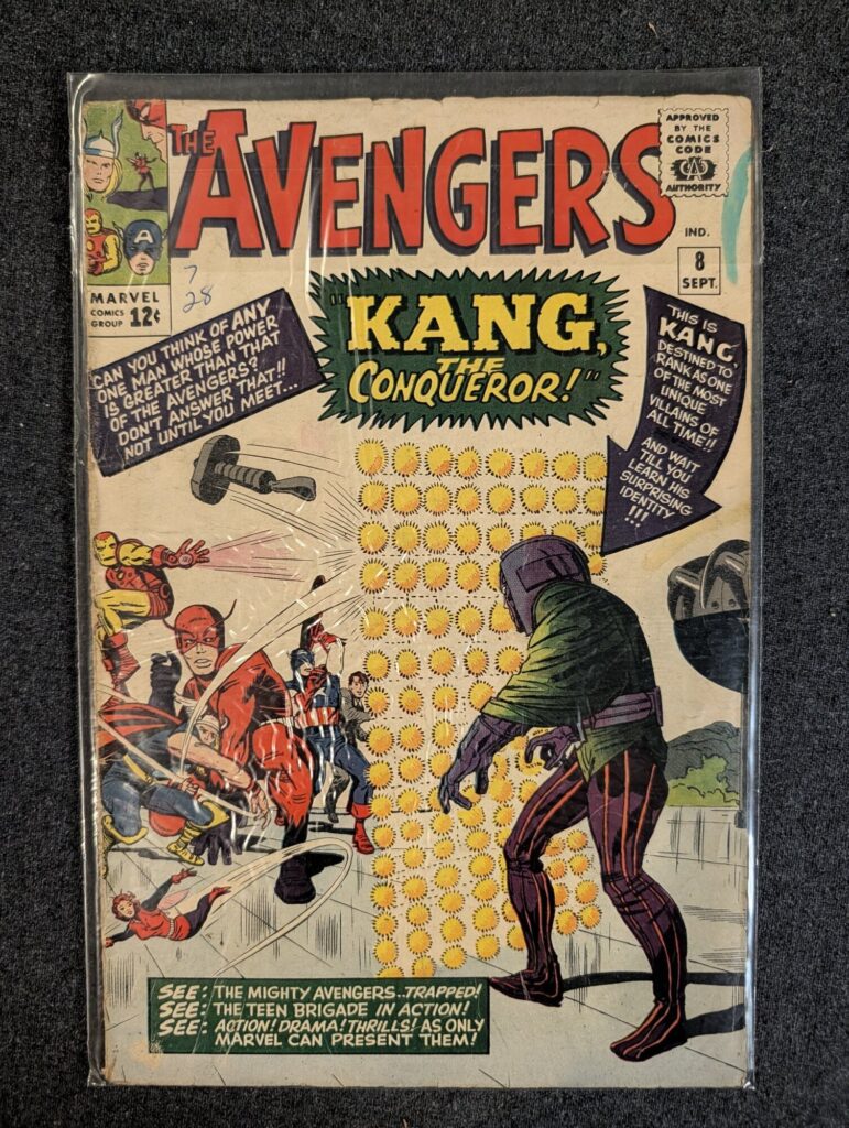 The Avengers #8 front cover