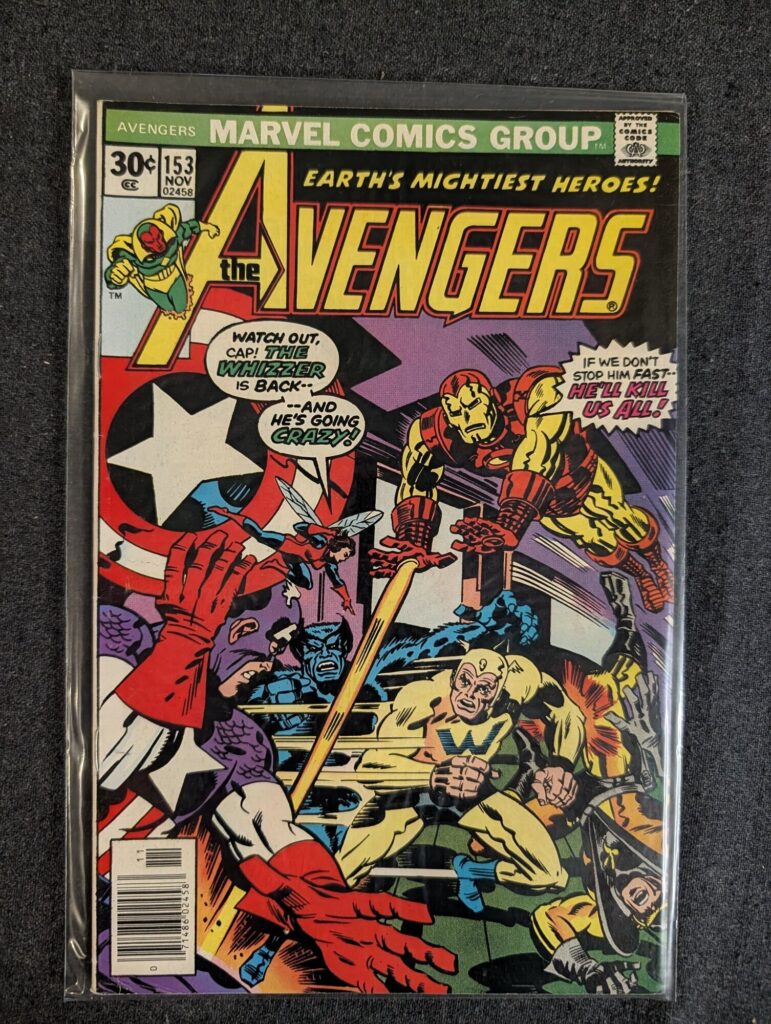 The Avengers #153 front cover