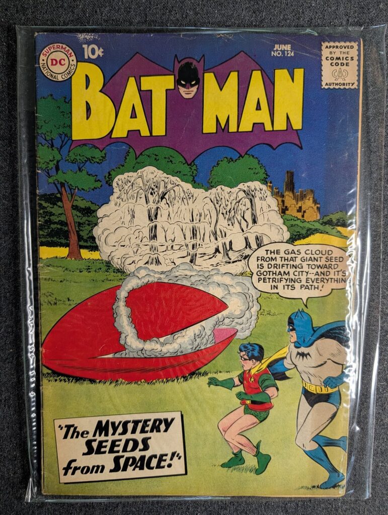 Batman #124 front cover