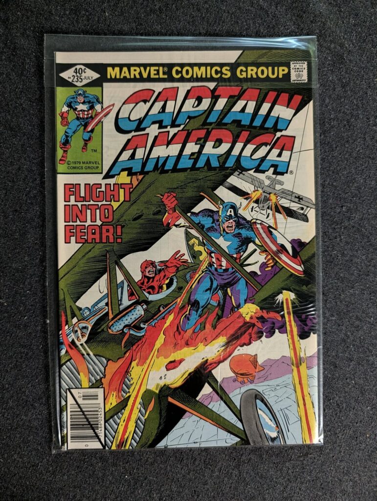 Captain America #235 front cover