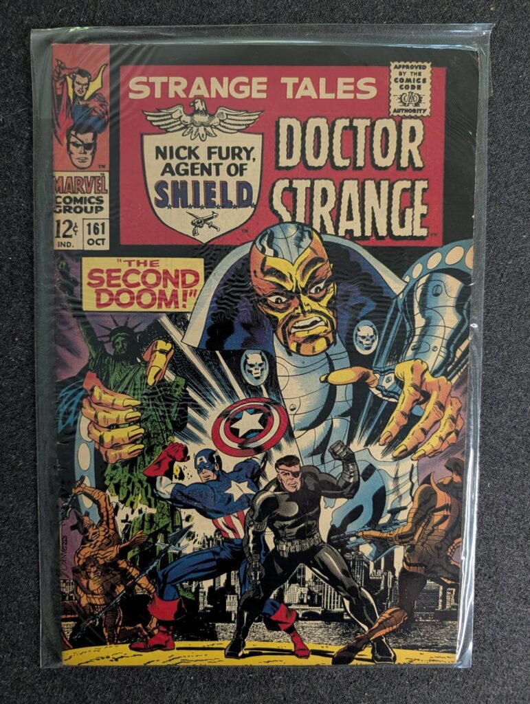 Strange Tales #161 front cover