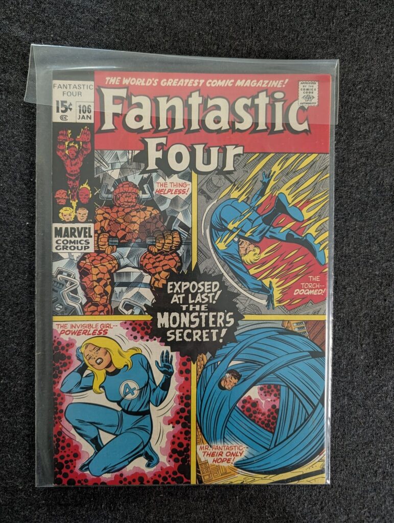 Fantastic Four #106 front cover