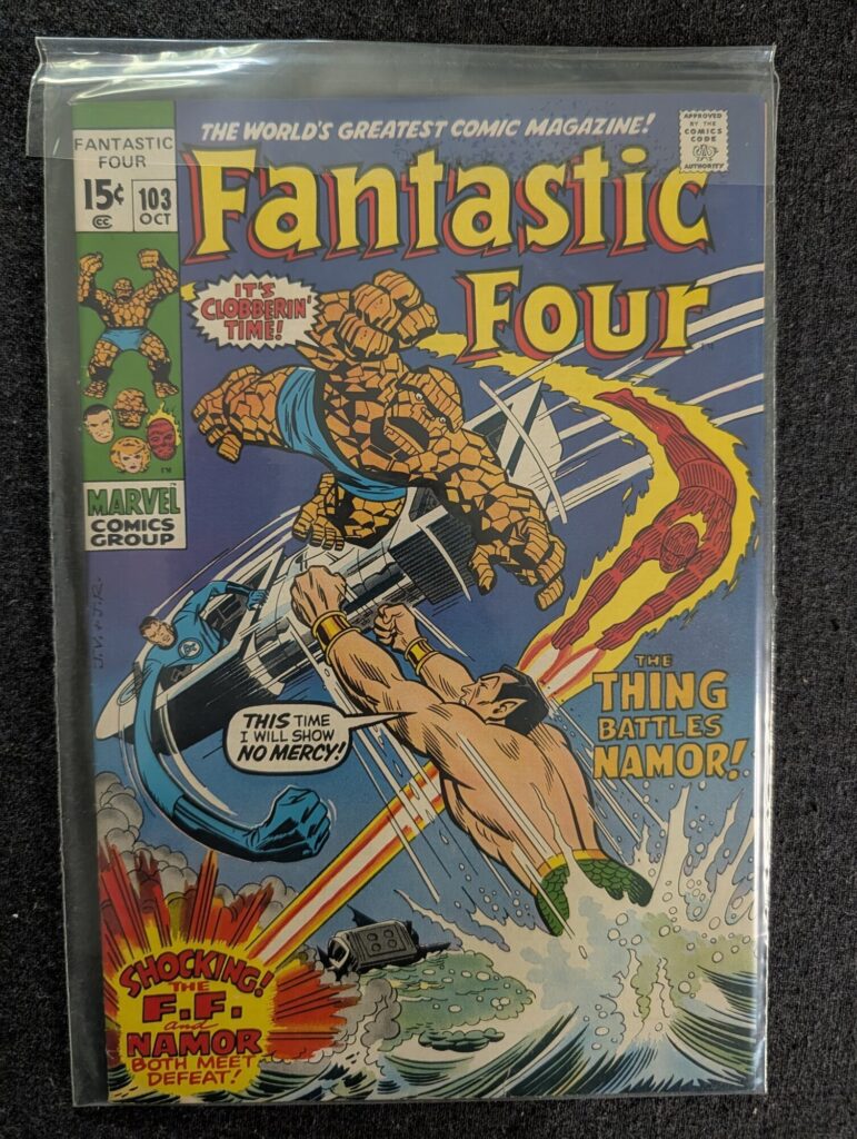 Fantastic Four #103 front cover