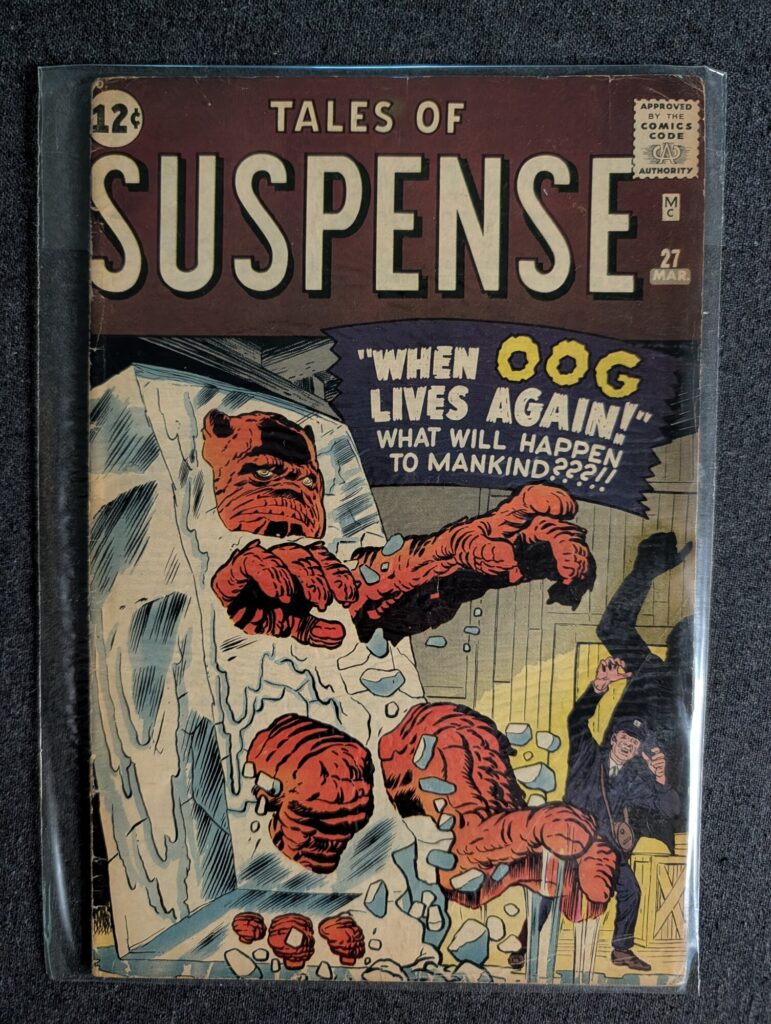 Tales of Suspense #27 front cover