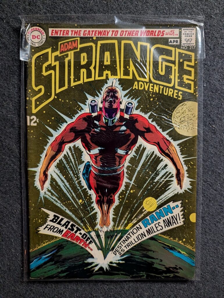 Strange Adventures #217 front cover