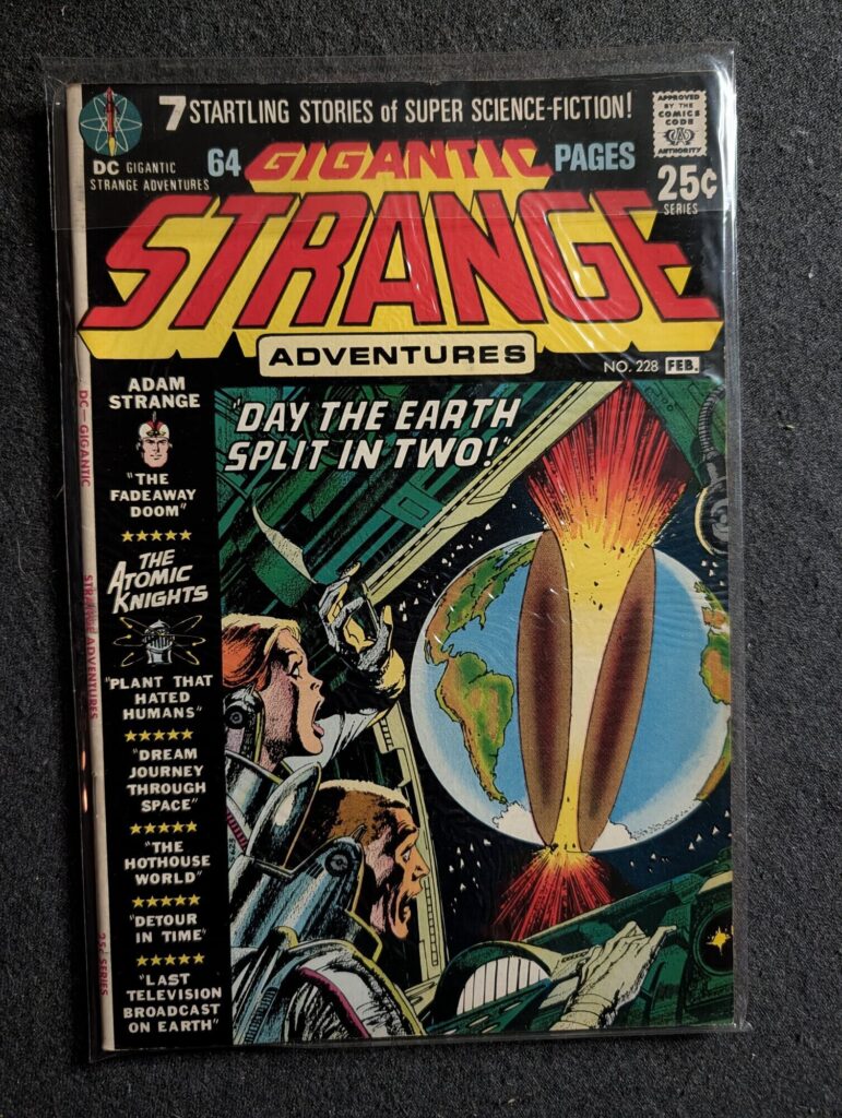Strange Adventures #228 front cover