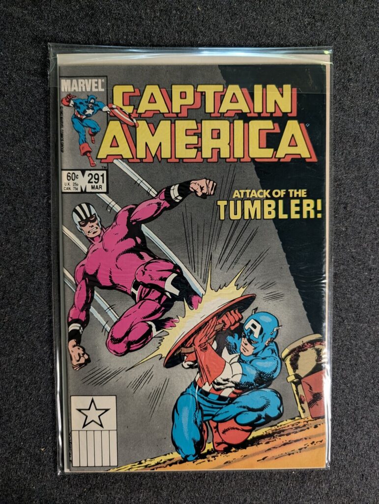 Captain America #291 front cover