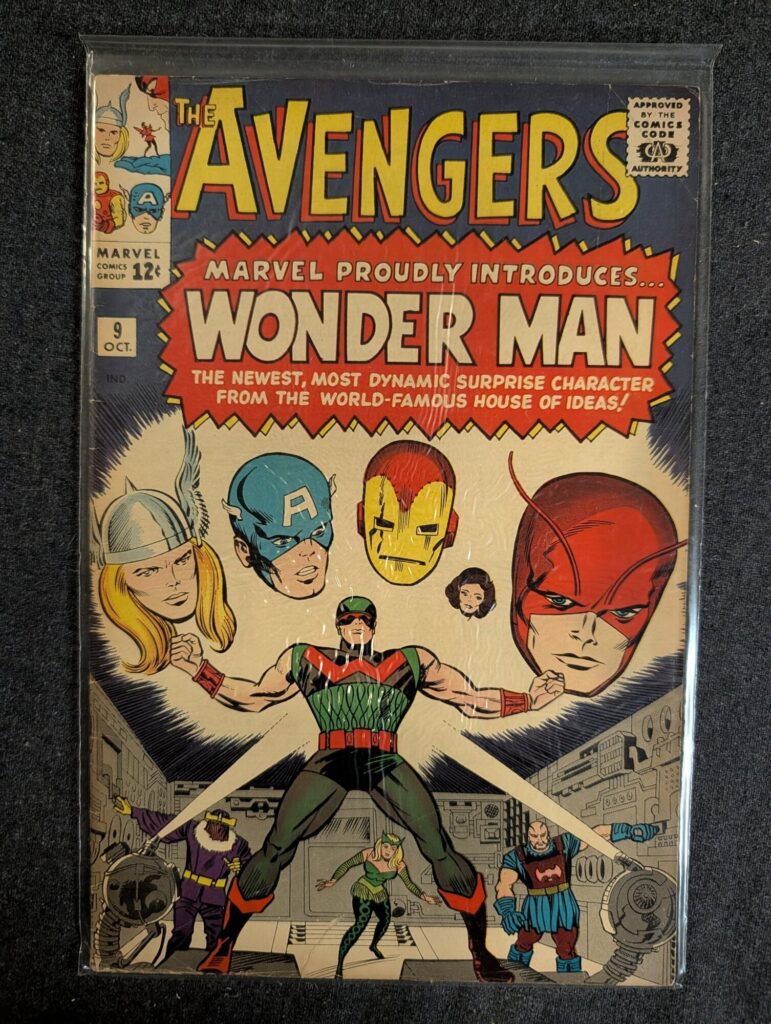 The Avengers #9 front cover