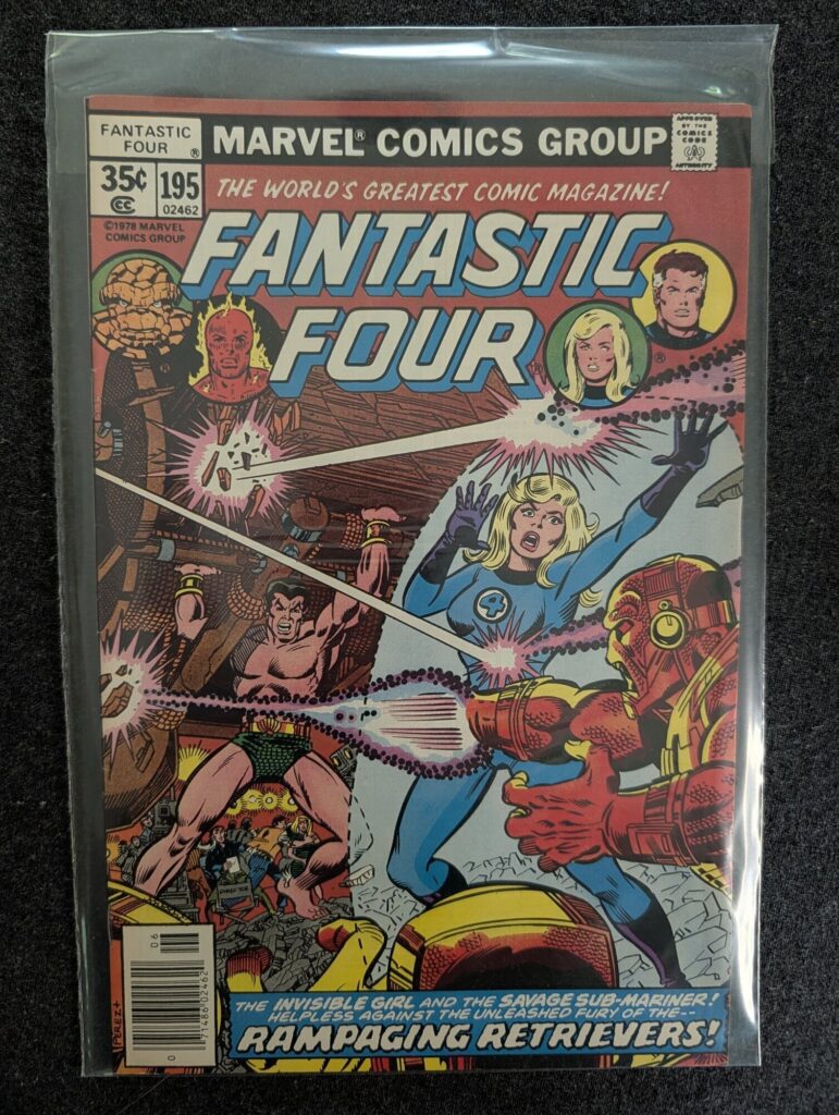 Fantastic Four #195 front cover