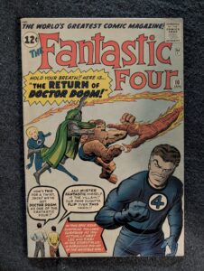 Fantastic Four #10 front cover