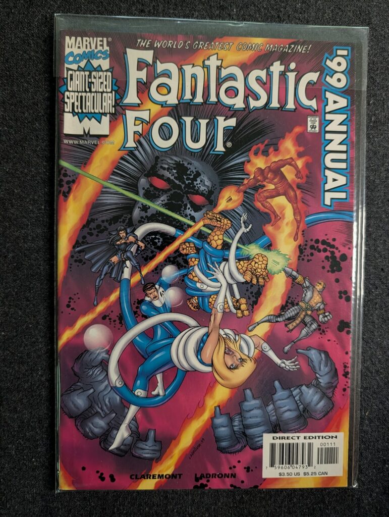 Fantastic Four Annual 1999 front cover